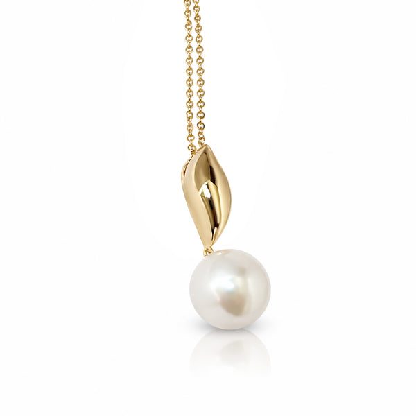 Victoria Ketting - Goudkleurige Parelketting.