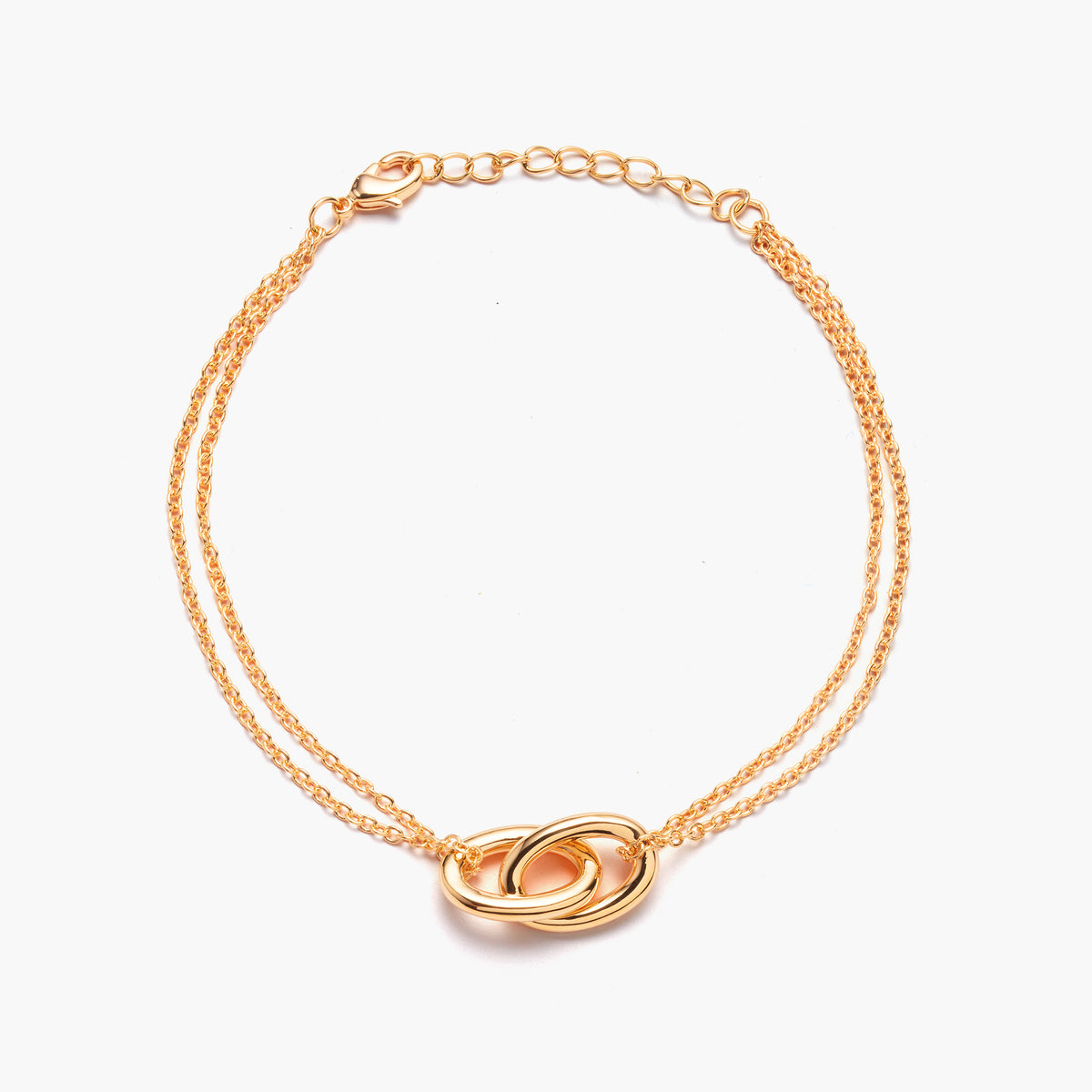 Goudkleurige Schakelarmband – Verfijnde Eenvoud