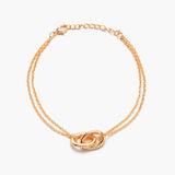 Goudkleurige Schakelarmband – Verfijnde Eenvoud
